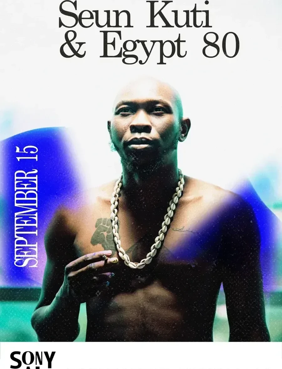 Seun Kuti & Egypt 80 show art
