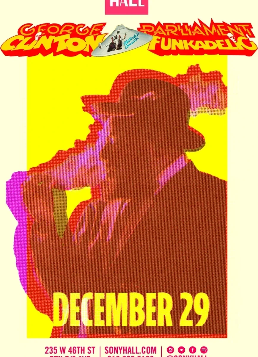 George Clinton & P-Funk show art