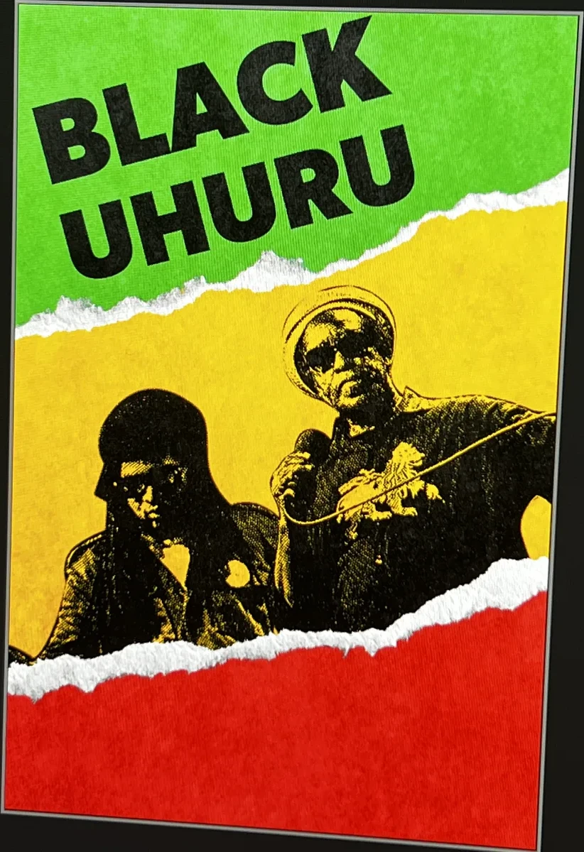 Black Uhuru show art