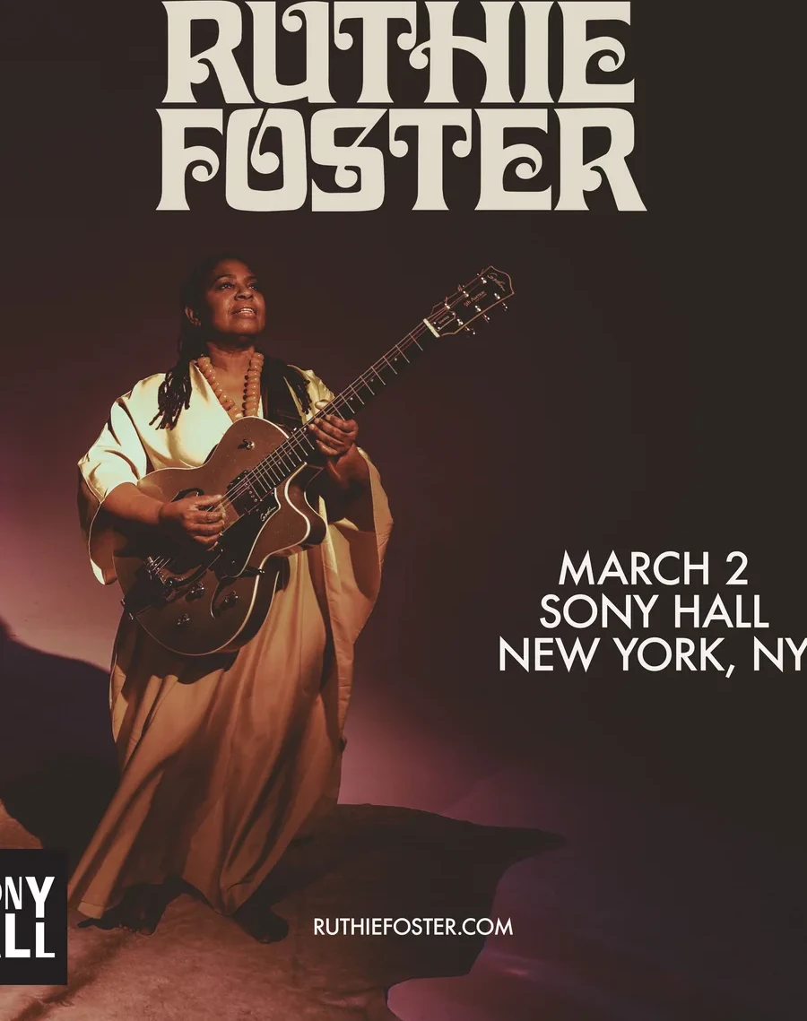 Ruthie Foster show art