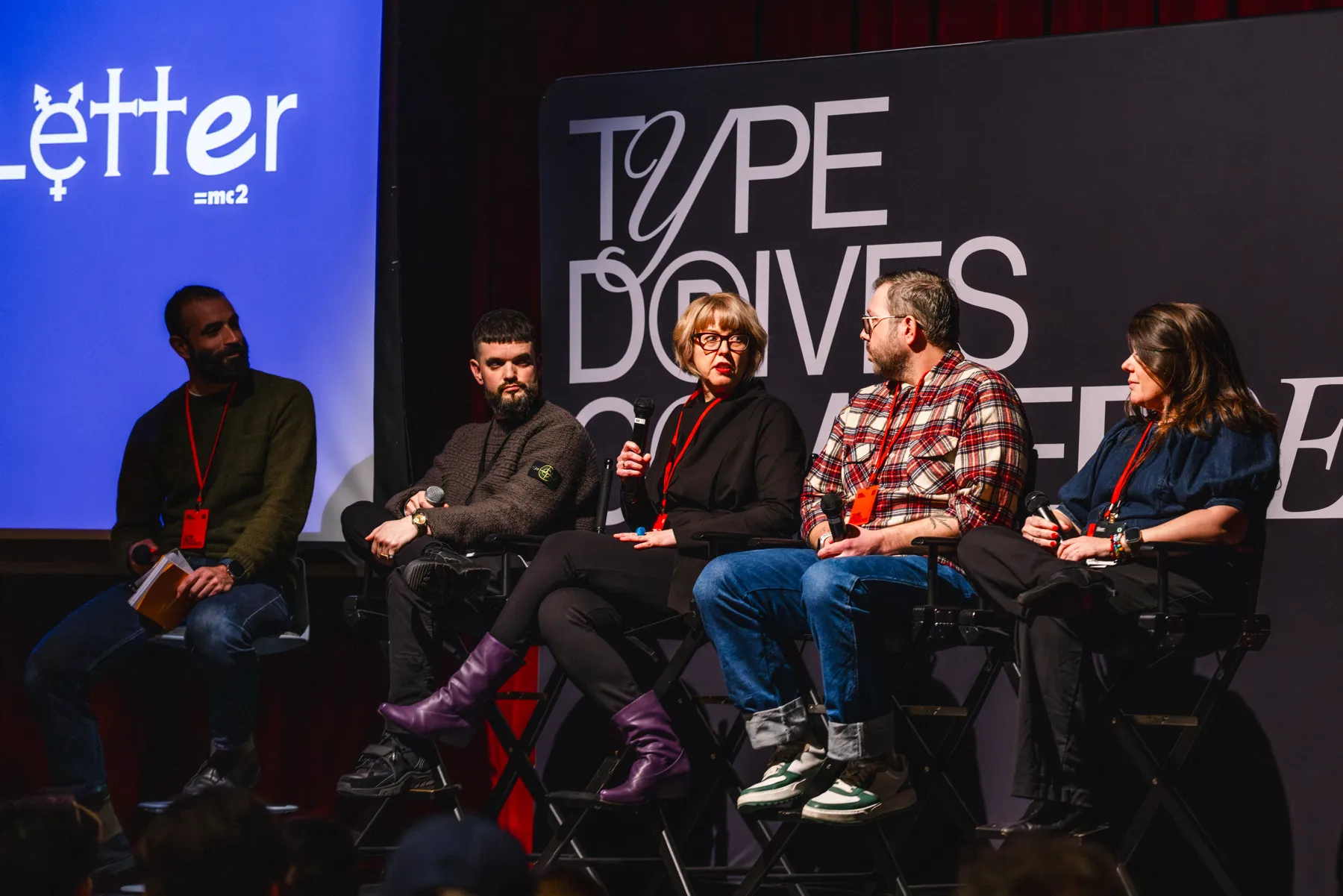 Panel, on stage